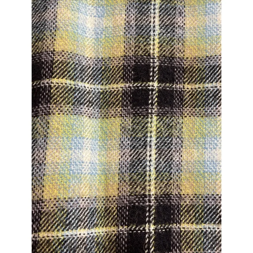 Levis Plaid Relaxed Fit Flannel Long Sleeve Button up Shirt‎ Men’s Sz S Green